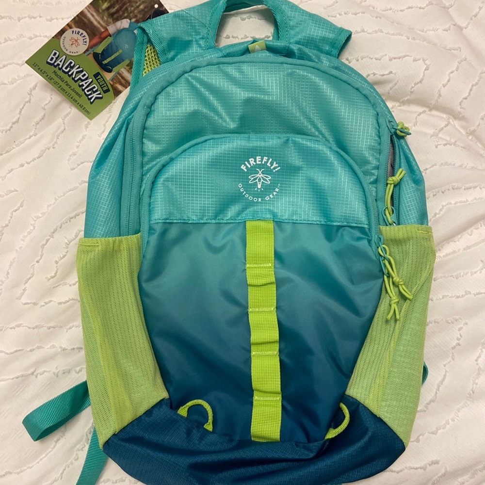 Firefly Green Turquoise Backpack